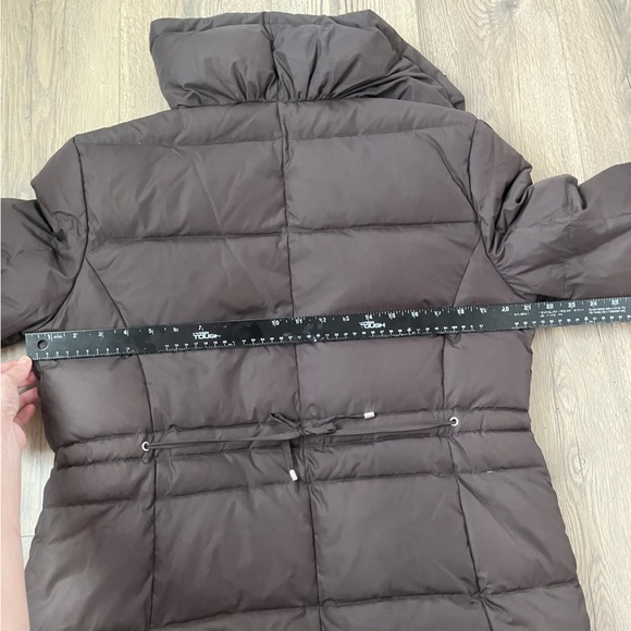 Misty Harbor Puffer Jacket All Weather Feathered Down Sz Large Brown - Picture 9 of 12